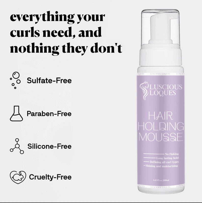 Luscious Loques Hair Mousse image 1