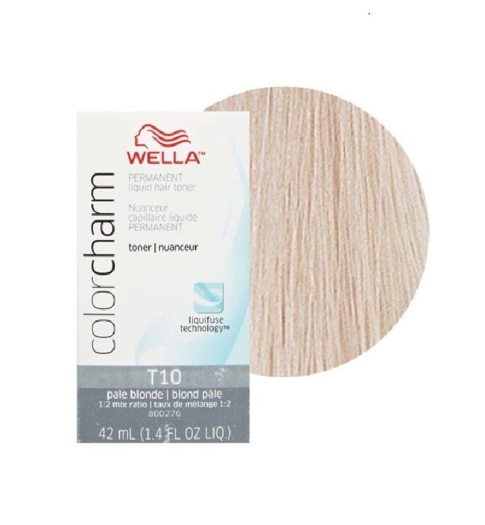 Wella Color Charm Permanent Liquid Haircolor Toner Pale Blonde
