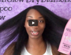 Reviewing Redken Diamond Oil Glow Dry Shampoo