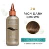 Clairol 2A Rich Dark Brown Semi-Permanent Beautiful Collection