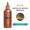 Clairol B13W Medium Warm Brown Semi-Permanent Beautiful Collection