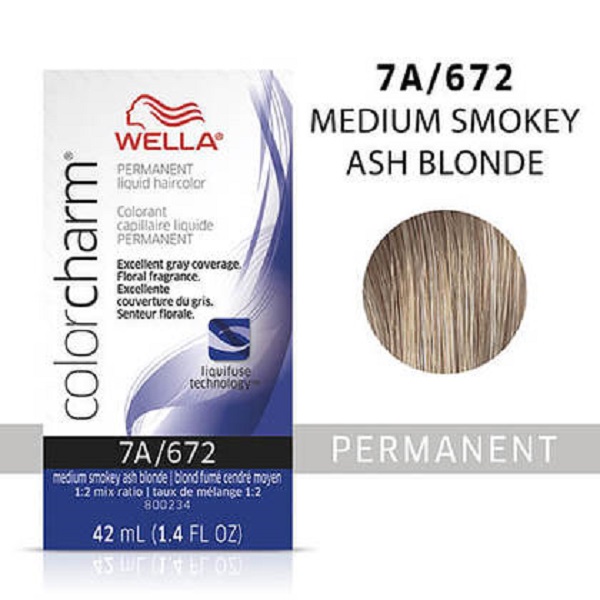 Wella Color Charm 7A Medium Smokey Ash Blonde Permanent Hair Colour