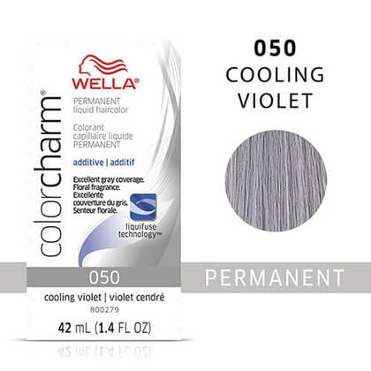 Wella Color Charm 050 Cooling Violet Permanent Hair Toner
