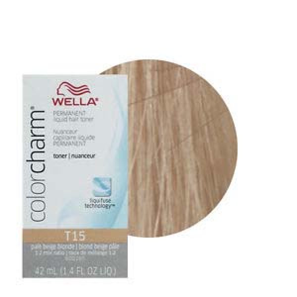 Wella Color Charm T15 Pale Beige Blonde Permanent Hair Toner