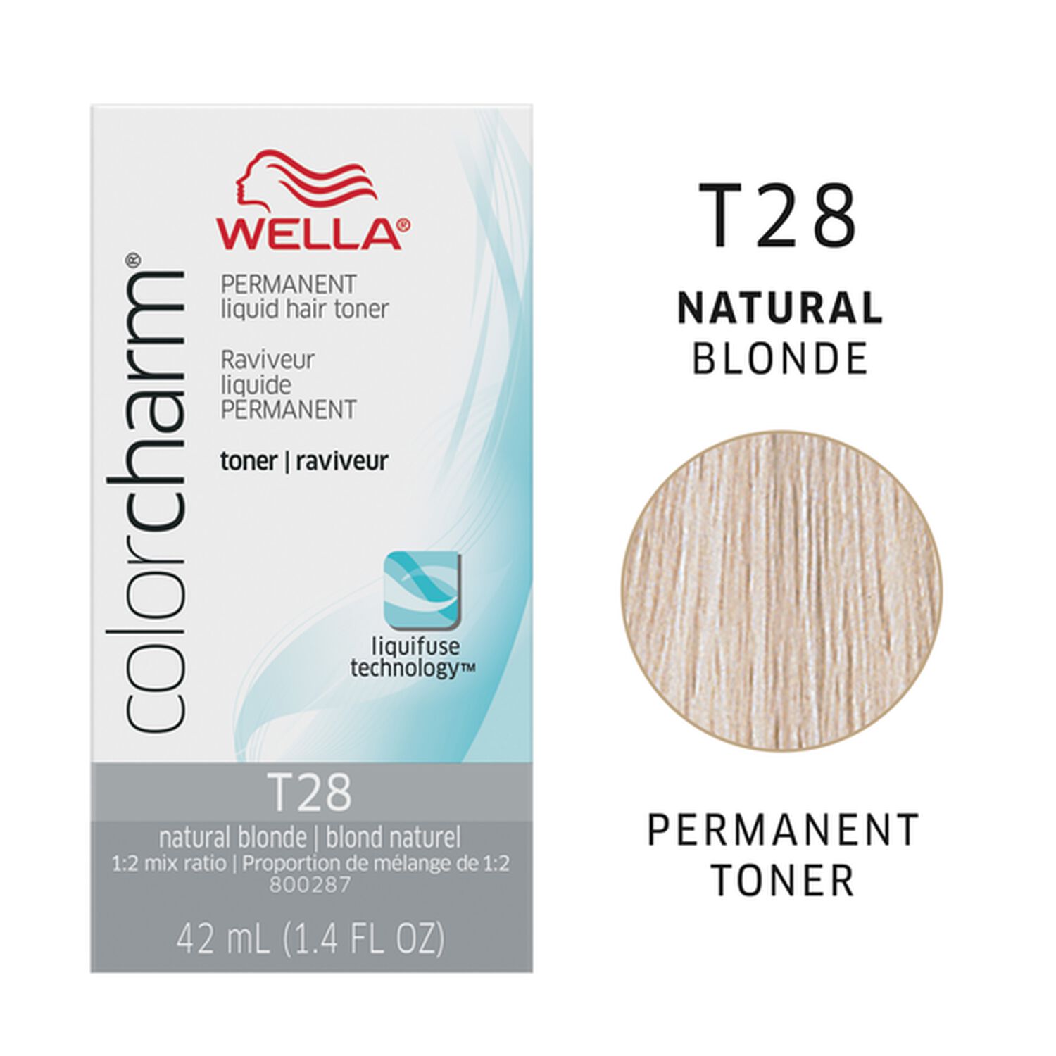 Wella Color Charm T28 Natural Blonde Permanent Hair Toner