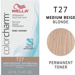 Wella Color Charm T27 Medium Beige Blonde Hair Toner